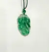 "Smoke and Rain Non-jadeite Pendant, high-end African jadeite natural jade pendant, large pendant for family business. Specification image